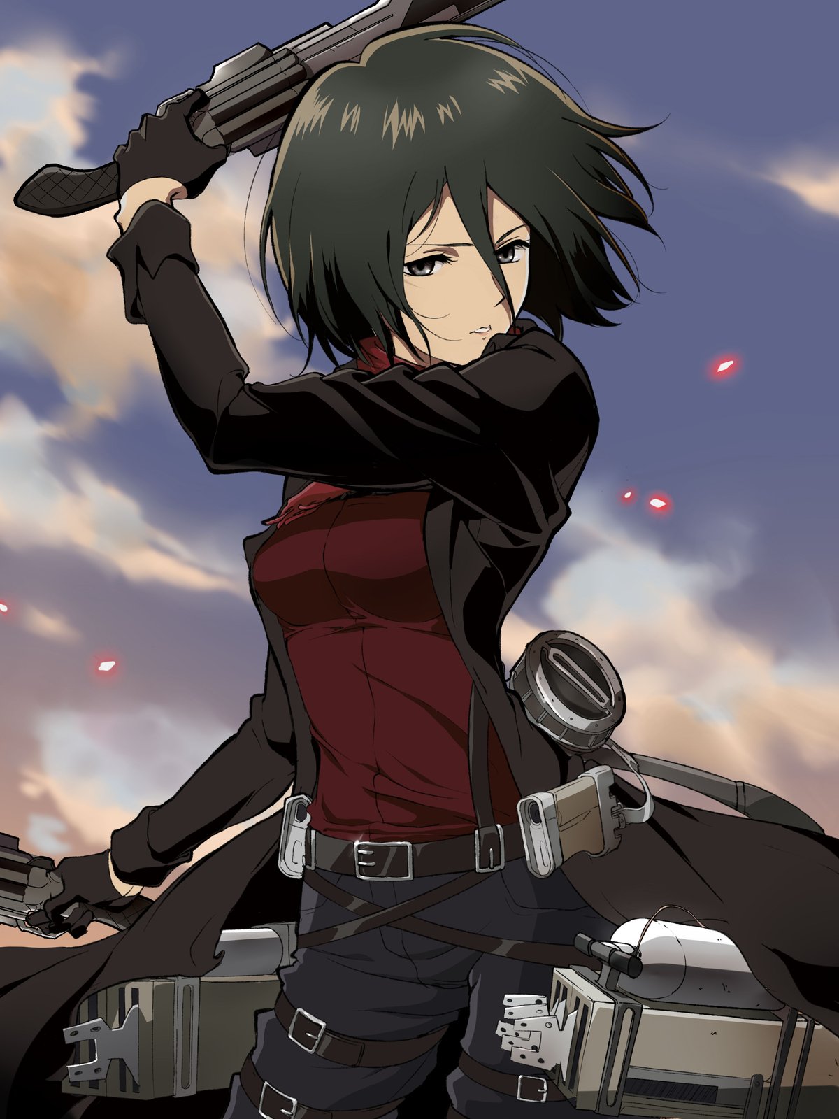 Mikasa Ackerman in Mashle Explained Her Unexpected Crossover Story